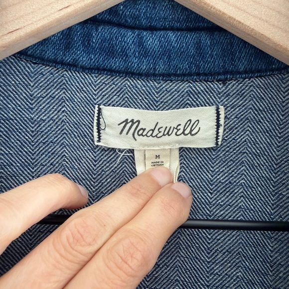 Madewell Dark 100% Cotton Shirt/Jacket - Picture 6 of 9